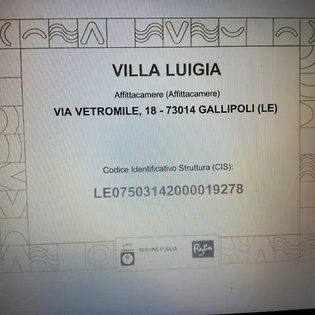 Luigia Luxury Relais 住宿加早餐酒店